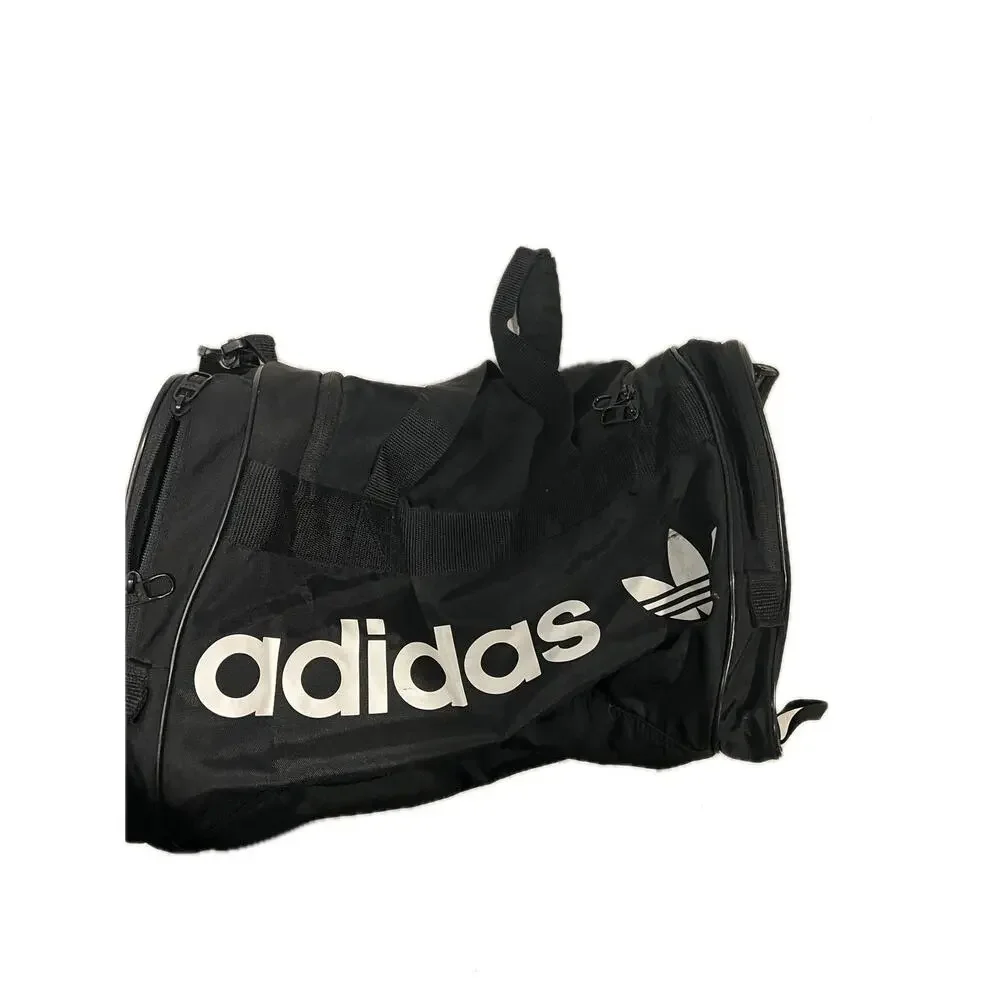 Adidas Defender Small White Black Gym Bag 18